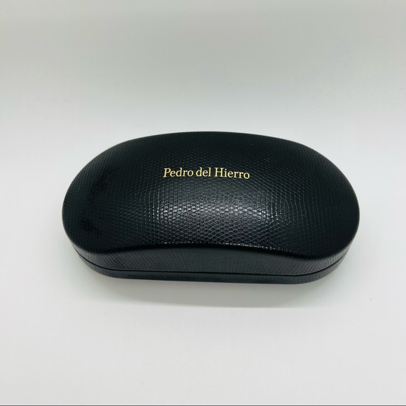 NWT Pedro del Hierro Round Sunglasses w/ Case and Dust Cloth. Purple and Gold. - Picture 3 of 10